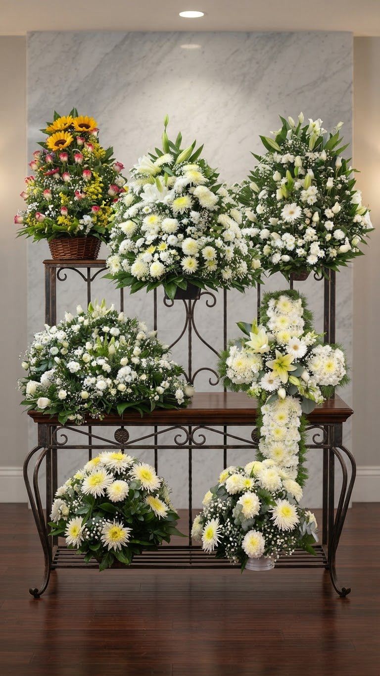 Arreglos florales para cada servicio