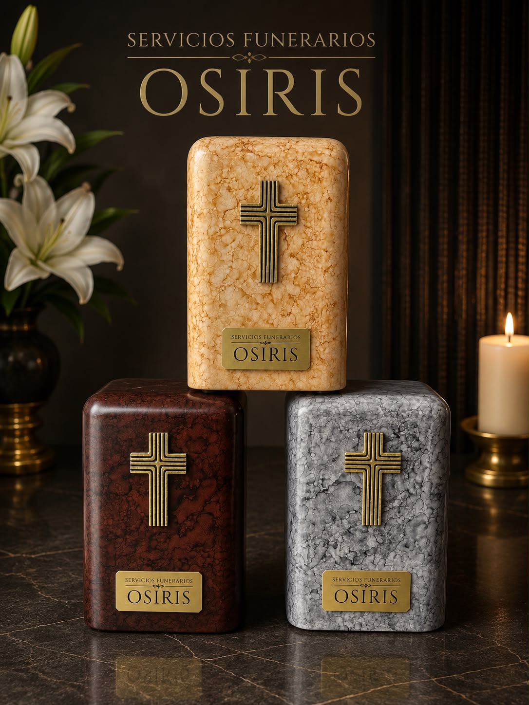 Urnas o servicio de cremación